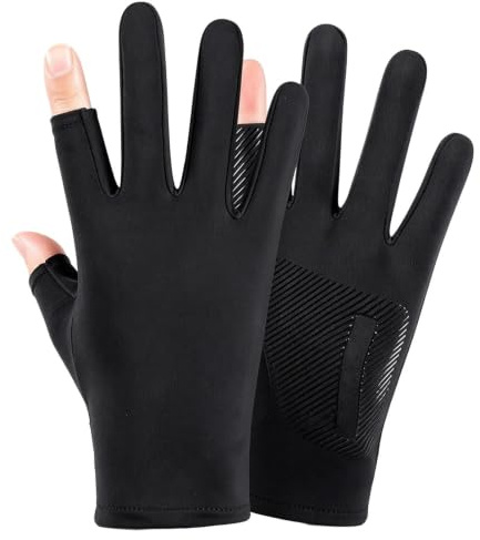 Guanti Protezione UV Guanti Estivi in Ghiaccio Seta Traspiranti Touchscreen