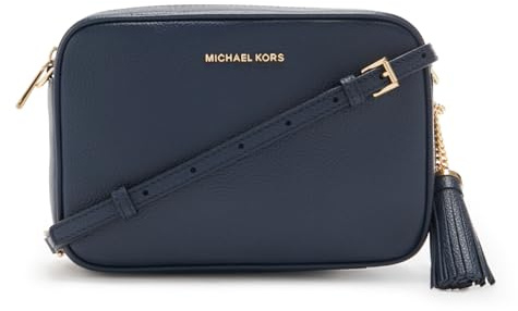 Michael Kors 32F7GGNM8L Jet Set Crossbody Tas Bag, Medium, 406 Navy, 406 Navy Bag, M, Utility