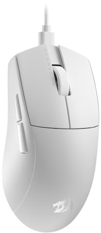 Redragon M996 Kabelgebundene 8K-Abtastrate Gaming-Maus, 42G Ultra-Leicht, 26.000 DPI Max Gaming-Maus mit ergonomischem Griff, programmierbaren Tasten, Software unterstützt