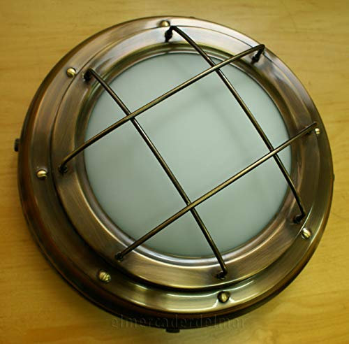 El Mercader del Mar Lámpara náutica aplique de pared