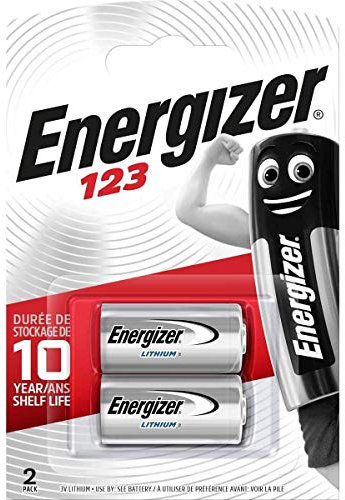 Energizer® Lot de 2 piles au lithium CR17345 123 3 V 1500 mAh