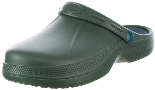 Brandsseller Ciabatte da giardino da uomo, verde, 44 EU