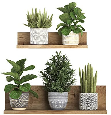 Green Potted Plant Wall Decal Waterproof Removable Bonsai Wallpaper Wall Sticker for Living Room Bedroom Offices Decoration