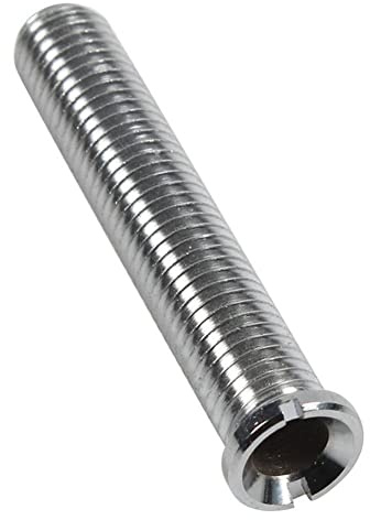 Kitchen Sink Basket Screw, 70mm Basket Strainer Waste Screw Long Belfast Ceramic Kitchen Sink Bolt for Wash Basin Strainer