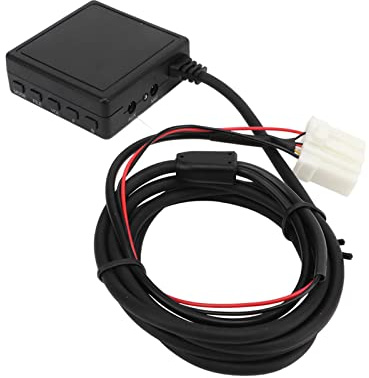 Bluebooth för Bilar Bil Bluetooth-adapter Bärbar Aux-ingång Handsfree-samtal Brusreducerande Ersättning för Mazda 3 6