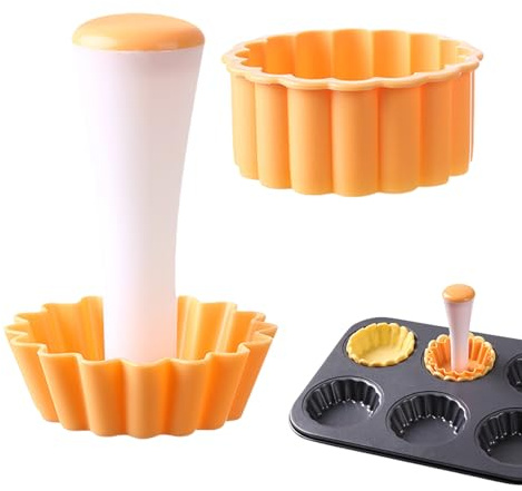 Moules À Tartelettes Mini,Moule à Tartelettes Antiadhésif Réutilisable - Pour Gâteau Cheesecake Cookie Gelatine Muffin Pâtisserie | Accessoires de Pâtisserie pour Gâteaux Cheesecakes Gelées