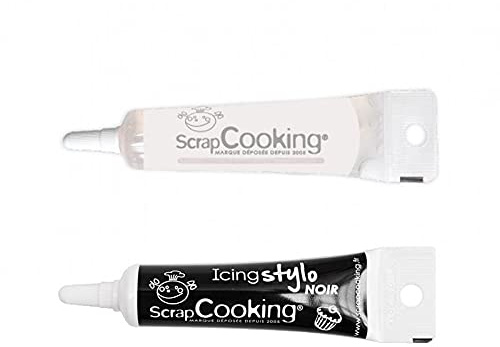 Edible Glue for Cake Decorating + Icing Black Pen