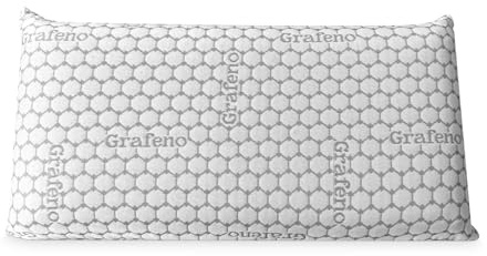 Homey - Almohada Viscoelástica Carbono | Máximo Confort y Excelente Adaptabilidad con Propiedades Antiestrés | 80 x 40 cm