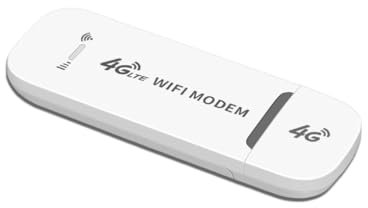 AMSLSIU Laptop WiFi 4G LTE Adaptador de Red Módem Stick con Ranura para Tarjeta Enrutador de Hotel Velocidad rápida 150Mbps Suministros de computadora