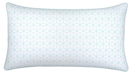 Bestlivings 3 Chamber Pillow (40 x 80 cm) Made in Germany, Feather Pillow Oeko-Tex, Natural Cover Made of Cotton, Bed Pillow with Duck Feathers, Robust
