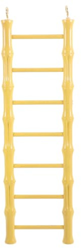 DECHOUS Échelle à Oiseaux en Plastique Sûr 85X295 CM D’Escalade Suspendu pour Hamster et Perroquet Échelle D’Entraînement à Marches Accessoire pour Cage Favorisant Activité et Bien-