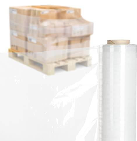 KADAX Rouleau de film d'emballage adhésif pour meubles, rouleaux, rouleaux, 300 m x 50 cm 30000 x 50 x 0,1 cm transparent