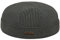 Sterkowski Modell Docker | 100% Baumwolle Dockermütze für Herren und Damen | Sommer Herbst Frühling Fischer Ohne Schirm Biker Cap Damen Fisherman Beanie Hafenarbeiter Kurz Kappe Grau 62