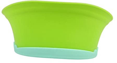 Abaodam Silikonhut Haarwäsche Wasserdichter Ohrenschutz Shampoo-kappe Haarwaschkappe Bade-duschkappe Grün Verstellbar Für Junge Mädchen Von Monaten Jahren