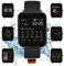 SOUCCESS FITNESSUHR MIT Full Touch Display, SMARTWATCH Always ON Display, FITNESSTRACKER, PULSMESSER, SCHRITTZÄHLER FÜR Frauen UND MÄNNER, GROSSES 1.54“ Display, IOS/Android, 3ATM WASSERDICHT, IP68
