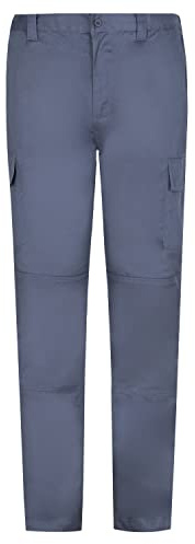 MISEMIYA - PANTALÓN Hombre DE Trabajo MULTIBOLSILLO Uniforme Laboral Industrial Taller MECÁNICO TÉCNICO Fontanero ALBAÑIL Ref.9100-46, Gris