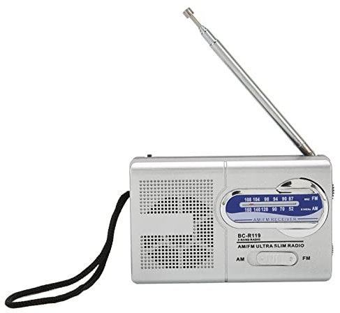 Radio, Multifunktions AM FM Radio Eingebauter Lautsprecher, Taschenradio mit Kopfhöreranschluss, für Zuhause, Ausgehen, Reisen, Unterhaltung, Arbeit Usw.