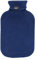Fashy Wärmflasche mit Rollkragen-Strickbezug marine 2 L