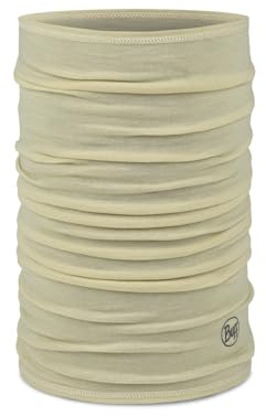 Buff®| Braga de cuello Merino Lightweight Hombre Mujer Adulto Bufanda Multifuncional 100% Lana Merino, Senderismo, Aire Libre, Sostenible, Ligera, Fina, Talla Única, Verde Pistachio