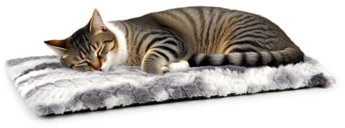 Petace Cat Window Bed 60 x 24 cm, Cat Window Hammock, Sill Non-Slip Pet Self-warming Mat for Windowsill, Self Heated Pet Blantket Machine Washable