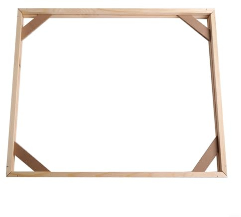 Cornice da costruzione fai da te, da appendere, per materiali su tela, montaggio semplice e senza problemi, design elegante, per tela, cornice sospesa, per tele (40 x 50 cm)