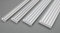 ROLLMAYER glänzend Weiß Gardinenschiene ALU 2, 3, 4, 5-läufig Deckenbefestigung (3-läufig, 440cm - nur Gardinenschiene) Aluminium Vorhangschiene für Schiebevorhang Vorhang, Gardinen