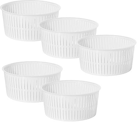 5 x Forma plastica per formaggio 12.7 x 11cm – Stampo per formaggio, Forme e fuscelle, Forme formaggio