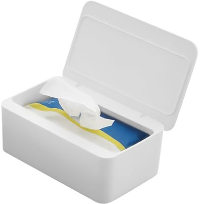 Portasalviette umidificate | Contenitore ricaricabile per salviette, contenitore di immagazzinaggio riutilizzabile per carta tessuta per ufficio, ristorante, soggiorno, WC, camera da, bagno