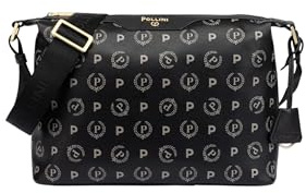 Pollini - Borsa donna a tracolla Heritage TE8400PP02Q2C - Nero