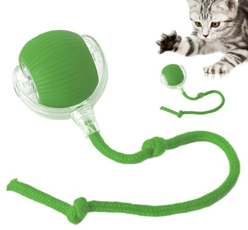 Smart Interactive Pet Toy Ball | Palla rotante automatica | Giocattolo interattivo per cani intelligente Agile che si muove cane per gatto