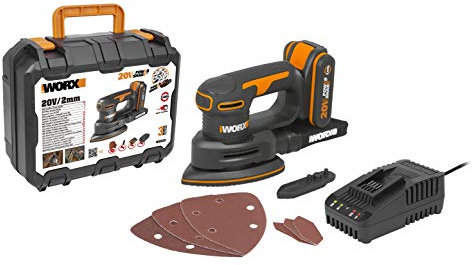 WORX WX822 Cordless Detail Sander, 18V (20V Max)