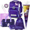 Primus-Versand COSMIC GIRL - Einhorn - Schneiders ERGOLITE mit LED-LEUCHTSYSTEM Schulranzen-Set 9tlg. mit SPORTTASCHE und SCHULTÜTE - HEFTBOX GRATIS DAZU - 78385-074, Lila, 31 x 40 x 23cm