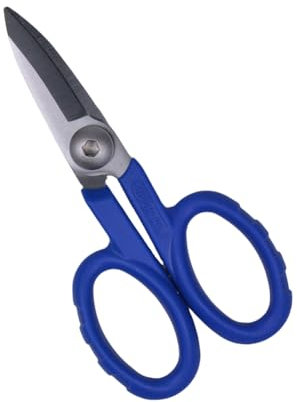Elfcam® - Kevlar-Scheren für Glasfaser, Multifunktionsschere aus Kohlenstofflegierungsstahl, Super Multi Scissors, Länge: 138mm, Hergestellt von Nusharp