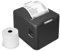 SHUAIGUO Etikettendrucker, Thermo-Belegdrucker, 80 mm Versandetiketten Drucker, USB- und LAN-Verbindung, mit automatischer Schneidevorrichtung, großer Papierbehälter, Unterstützung von ESC/POS