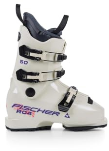 Fischer Scarponi da sci per bambini/ragazzi RC4 50 JR GW Sand- MP19/19.5 - Flex 50 - Scarponi da sci alpinismo - Vestibilità comoda - per giovani sportivi