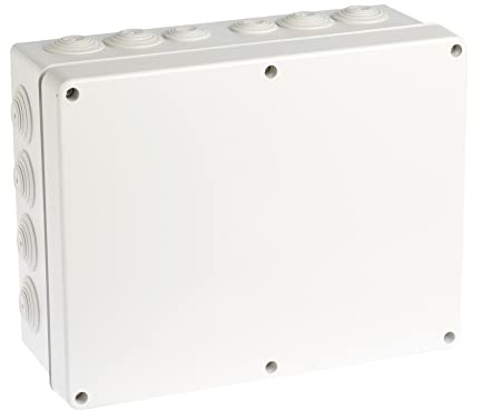 EUR'OHM - BOITE DERIVATION ETANCHE IP55 310X250X125 20 ENTRÉES EUR'OHM 50010 - EUR-50010
