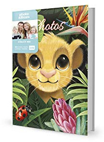 Grupo Erik Disney Photo Album - The Lion King | 6x4 Photo Album - 10x15 cm, 100 Pockets | Photo Albums 6x4, Memory Book, Photo Book, Small Photo Album, Cute Photo Album, Photo Gifts, Lion King Gifts