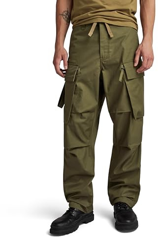 G-Star Men's R-3N Balloon Cargo Pants, Green (shadow olive D24305-A504-B230), XL