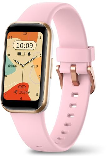 meoonley Fitnessuhr mit Schrittzähler Pulsmesser Schlafmonitor Fitness Tracker Smartwatch Armband IP68 Wasserdicht Pulsuhr Sportuhr kompatibel mit Android ios für Damen und Herren Kinder