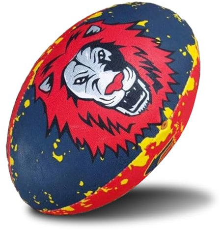 RUGBIER – Balón de Competición Femenina y Entrenamiento para Rugby - Talla 4 – Alta Gama - Entrenamiento y Juego - Categorías De 10 a 14 años y Chicas Senior – Modelo Rugby Spain
