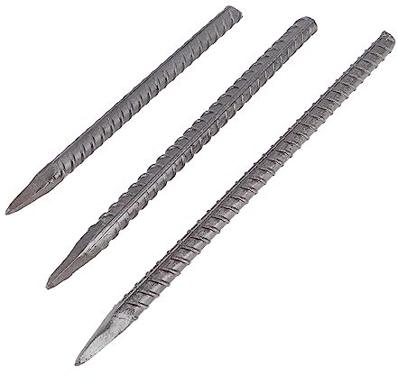 OSALADI Juego De 3 Cinceles De Cemento De Alta Resistencia Herramientas De Tallado Puntiagudas Para Piedra Y Mampostería