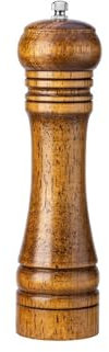 Macina Pepe,Macina Pepe Manuale In Legno Da 8 Pollici,Con Macinapepe Manuale In Metallo,Per Macinare Spezie,Cumino,Sesamo,Pepe