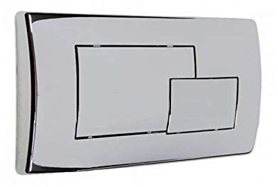 Placca Scarico Cassetta Incasso Eco Cromata 80005412 Pucci 5412