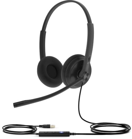 Yealink UH34 Lite Dual UC Casque USB Noir