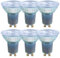 NCC-Licht 6 x LED Leuchtmittel Premium Glas Reflektor 9,6W GU10 750lm 865 Tageslichtweiß 6500K 36°