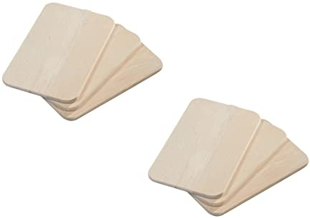 Kesper | Frühstücksbrettchen aus Birkenholz | 6er Pack | 22 x 14 cm | ideal als Schneidbrett zum Frühstück