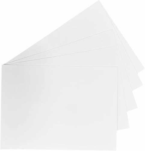 DJP A6 vanligt indexskiva revisionskort, vykort tomt kort konst hantverk tjockt kort kort, 240 gsm (100)