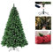 LOIBUYZ Christmas Tree, Premium Artificial Green Xmas Tree – Foldable Bushes Pine Tree, 3FT, 4FT, 5FT, 6FT, 7FT, 8FT Xmas Home Decorations, Metal Stand and Free Bag and Gloves (Xmas Tree, 7FT)