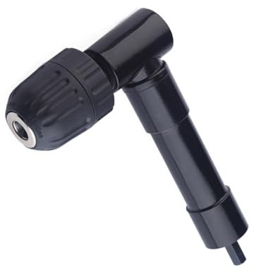 Housoutil Adaptador Accesorio De Taladro Angular 90 Grados Aluminio Para Taladro Eléctrico Inalámbrico Uso Espacios Estrechos Compatible Profesional
