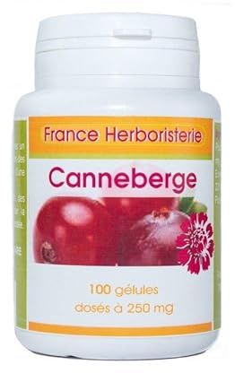 GELULES CANNEBERGE 100 gélules dosées 250 mg